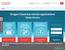 Tablet Screenshot of dragon-cloud.cz
